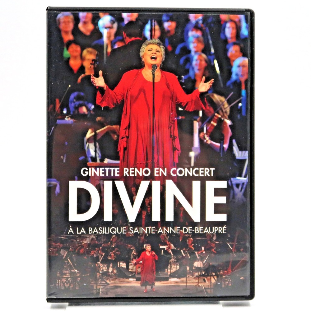Ginette Reno Divine En Concert A La Basilique Sainte Anne De Beaupre (DVD, 2013)